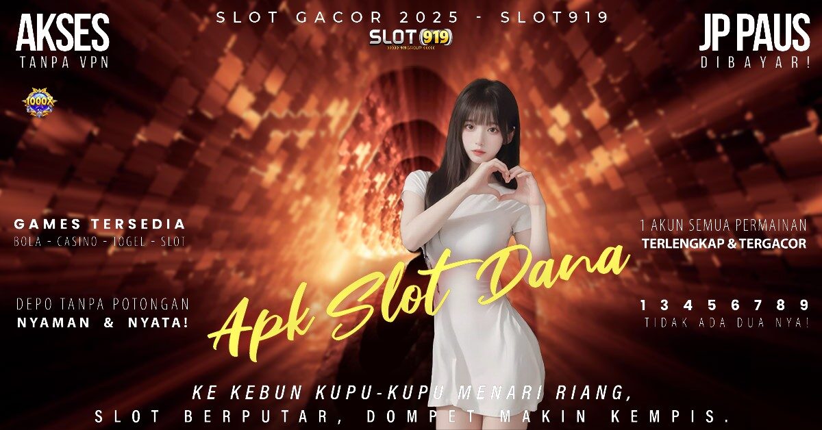 Situs Slot Deposit Dana Slot Gacor Buat Member Baru